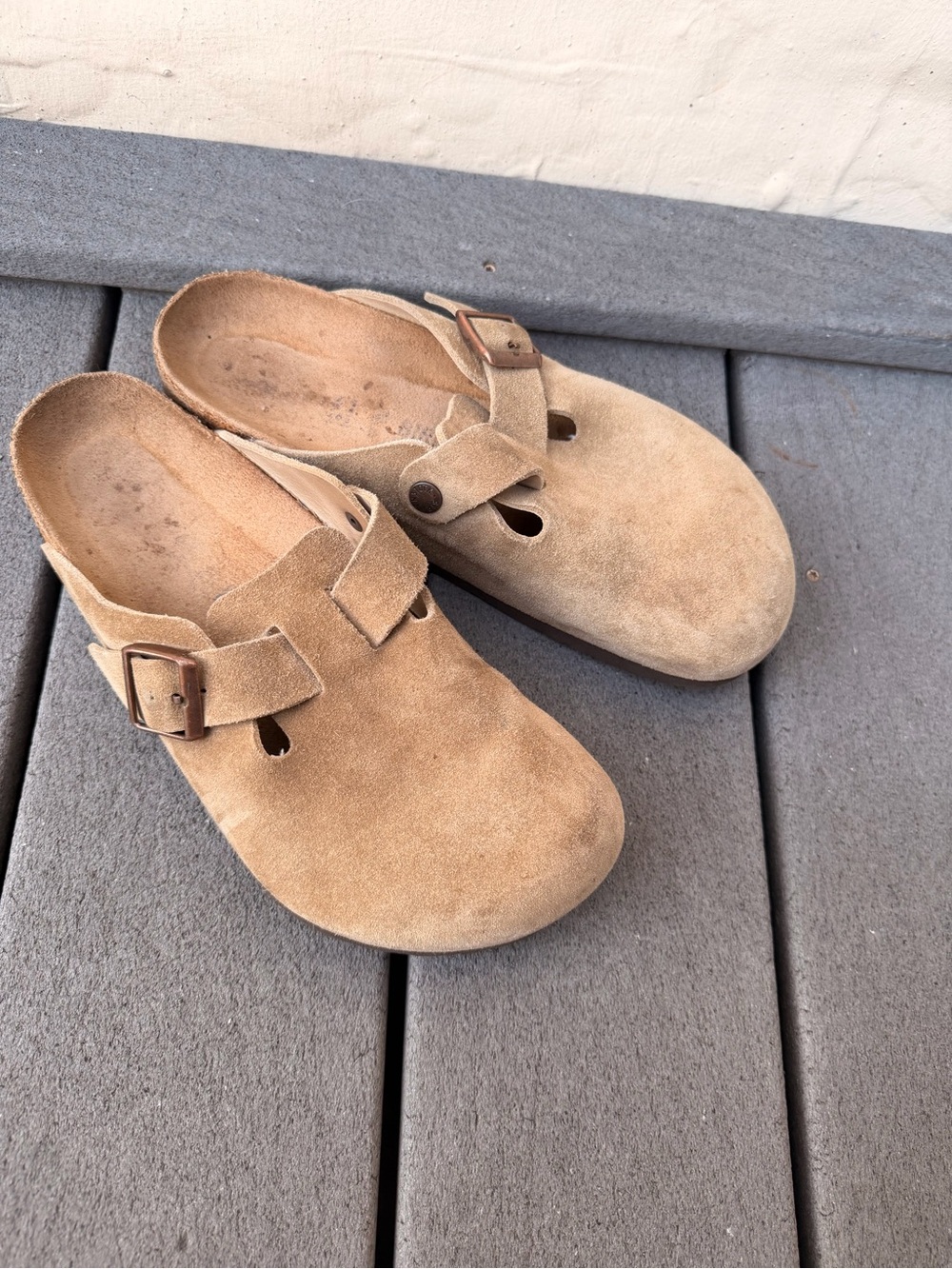 Birkenstock Boston Suede Slip-On Clog size: EU 41 US Women’s 10/10.5 Regular